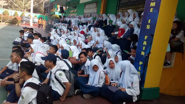 Siswa baru SMKN 1 Garut