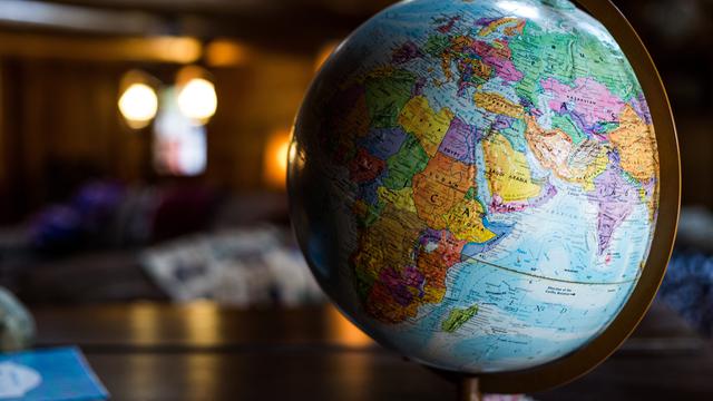 IIustrasi peta Benua Asia