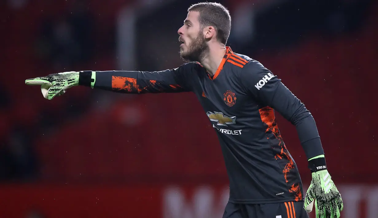 De Gea memiliki kemampuan untuk menampilkan performa yang lebih solid untuk Manchester United terutama lini belakang yang sering melakukan kesalahan. (Foto: AFP/Pool/Martin Rickett)