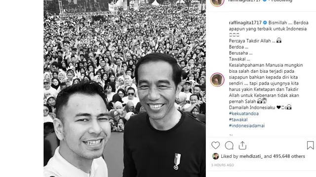Raffi Ahmad (Foto: Instagram)