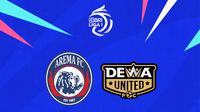 BRI Liga 1 - Arema FC Vs Dewa United (Bola.com/Adreanus Titus)