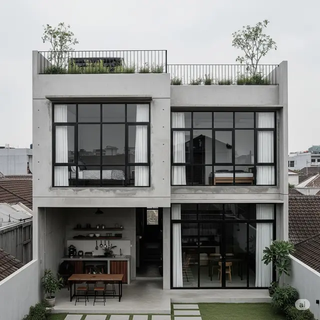 Rumah Sederhana Jogja. Foto: Gemini