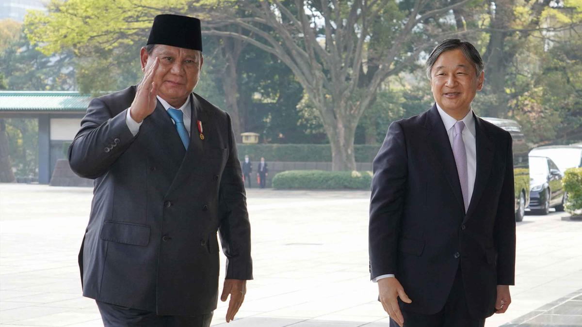 Rangkaian Kunjungan di Jepang, Presiden Prabowo Temui Kaisar Naruhito