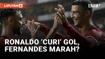 VIDEO: Reaksi Fernandes Soal Ronaldo 'Curi' Golnya di Piala Dunia