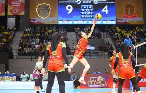 Jakarta Pertamina Enduro membuka putaran 1 Proliga 2026 dengan kemenangan. Megawati Hangestri dan kawan-kawan menang atas Jakarta Electric PLN 3-2 (20-25, 22-25, 25-22, 25-17, 15-8) di GOR Ahmad Yani, Pontianak, Kalimantan Barat, 9 Januari. (foto: Jakarta Pertamina Enduro)