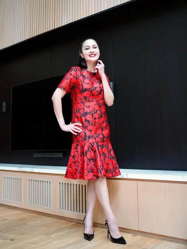Artis Indonesia sambut Tahun Baru Imlek (Foto: Instagram sandradewi88)