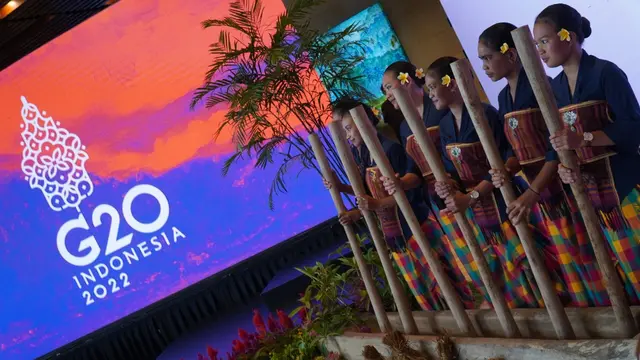 Suasana pergelaran film Gulu dan Bhituka dalam KTT G20 di Bali, November 2022. (Foto: Dok. Koleksi Pribadi Celerina Judisari)