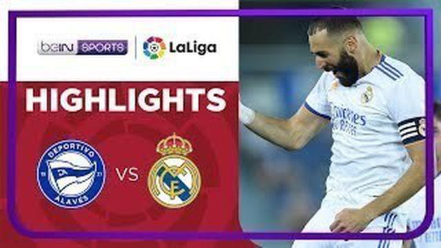 Berita video highlights Liga Spanyol pekan pertama, Karim Benzema bawa Real Madrid kalahkan Deportivo Alaves, Minggu (15/8/21)