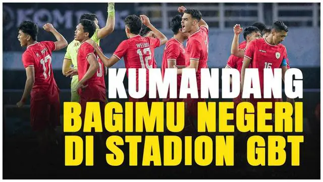 VIDEO: Momen Pemain Timnas Indonesia U-19 Nyanyikan Lagu Bagimu Negeri Usai Juara Piala AFF
