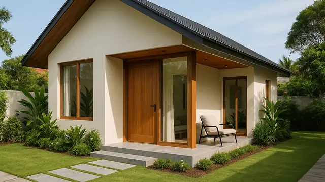 7 Model Rumah Kecil Sederhana Tapi Mewah 1 Lantai Terbaru 2025, Nyaman dan Elegan di Lahan Terbatas