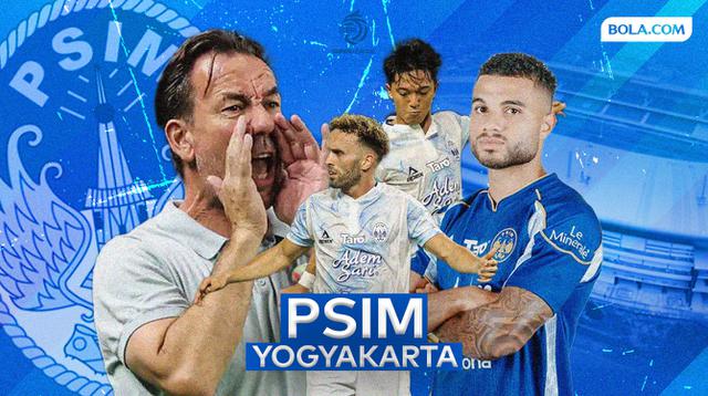 Ilustrasi PSIM Yogyakarta. (Bola.com/Gregah Nurikhsani)