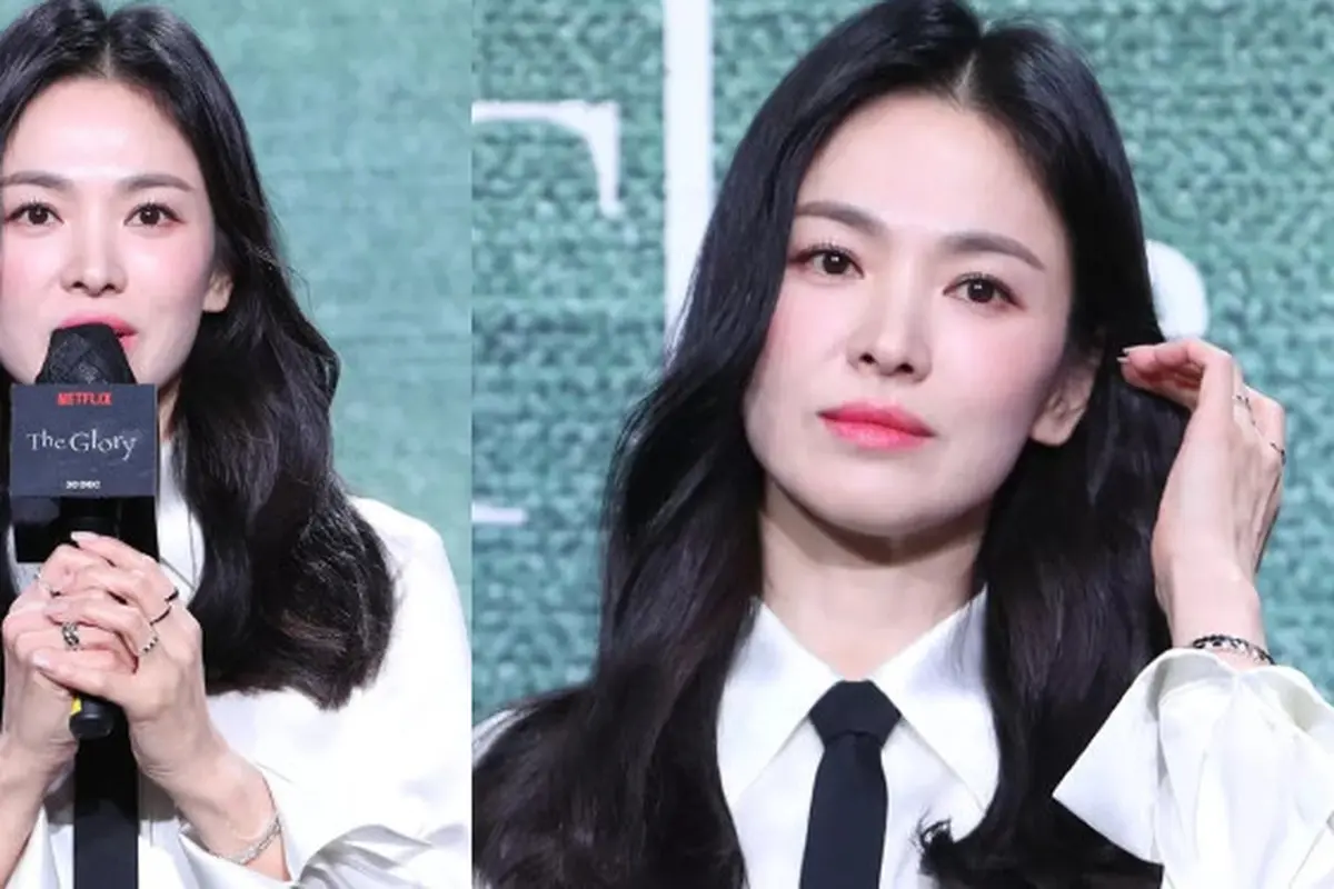 Song Hye Kyo Konferensi Pers Serial The Glory