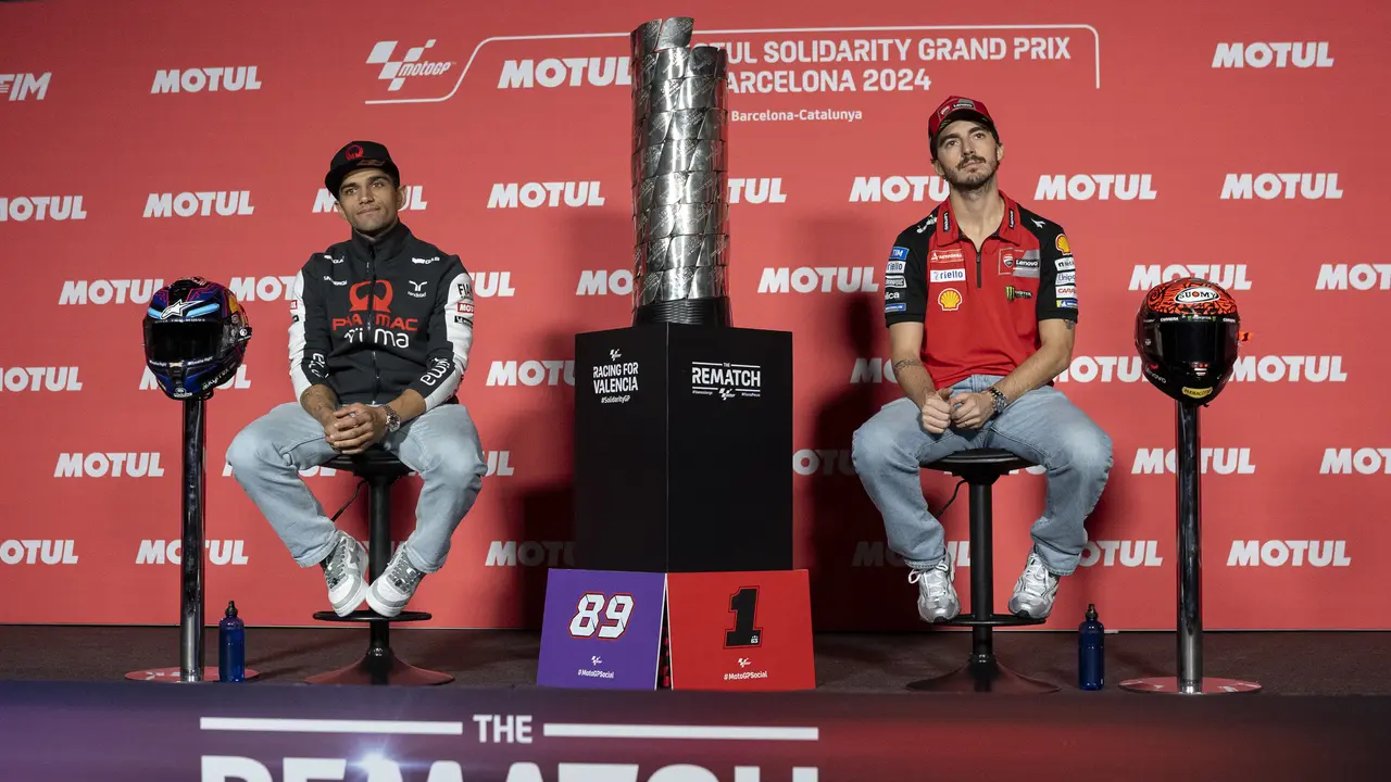 Pecco Bagnaia dan Jorge Martin