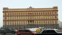 Gedung Dinas Keamanan Federal Rusia (FSB) di Kota Moskow, Rusia. (themoscowtimes.com)