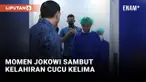 Jokowi Sambut Kelahiran Cucu Kelima