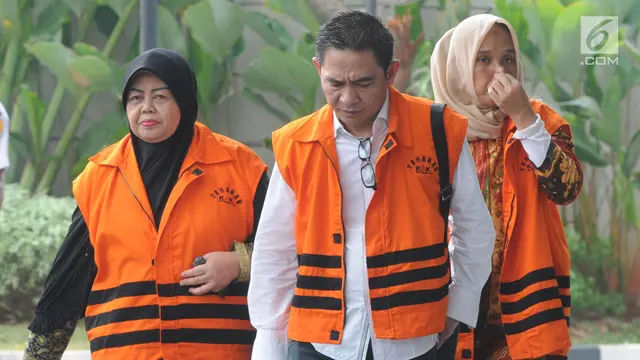 Ekspresi Tiga Anggota DPRD Kota Malang Saat Kembali Diperiksa KPK
