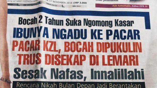 Judul koran nyeleneh