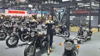 Pesona SPG Cantik yang Hiasi Thailand International Motor Expo 2023 (Arief A/Liputan6.com)