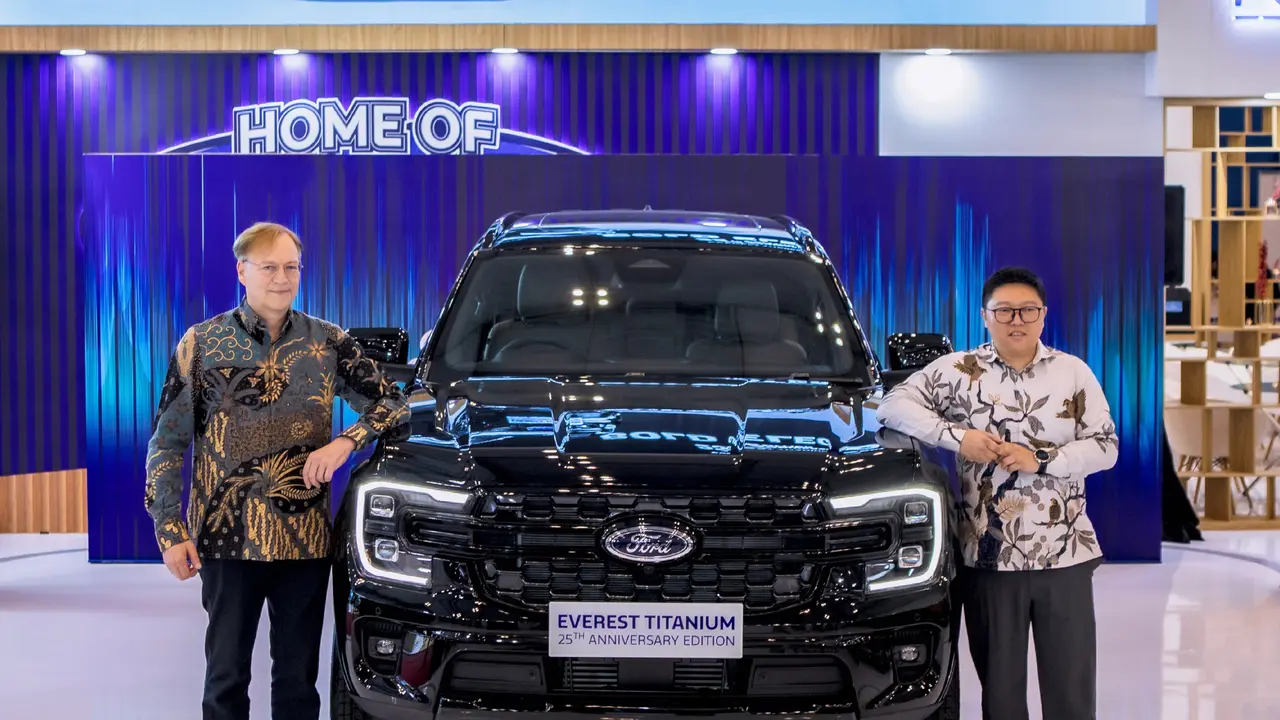 Next-Gen Ford Everest Titanium 25th Anniversary Edition