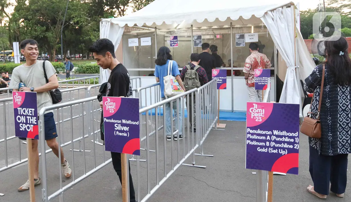 <p>Jicomfest 2023 menghadirkan komika internasional Dr. Jason Leong. (Liputan6.com/Herman Zakharia)</p>