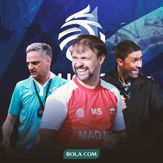 Liga 1 - 3 Pelatih Asing Debutan di Liga 1