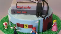 Kue Ulang Tahun ala Nintendo (foto: alwaysnintendo.com)