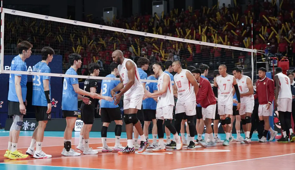 Hasil ini tidak hanya membawa Jakarta Bhayangkara Presisi lolos ke Grand Final AVC Men’s Champions League 2026, tetapi juga memastikan tiket menuju ajang FIVB Men’s Club World Championship atau Kejuaraan Dunia Antarklub Bola Voli Putra. (Dok PBVSI)
