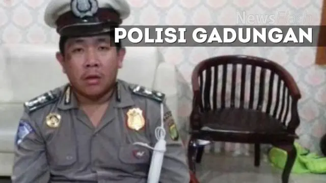 NEWS FLASH: Pakai Pangkat Terbalik, Polantas Gadungan Ini Diciduk