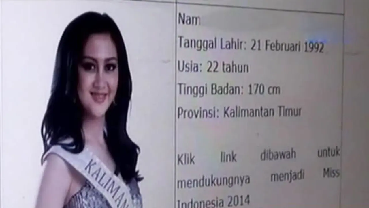 VIDEO: Jadi Finalis Miss Indonesia, PR Dianggap Catut Nama Kaltim