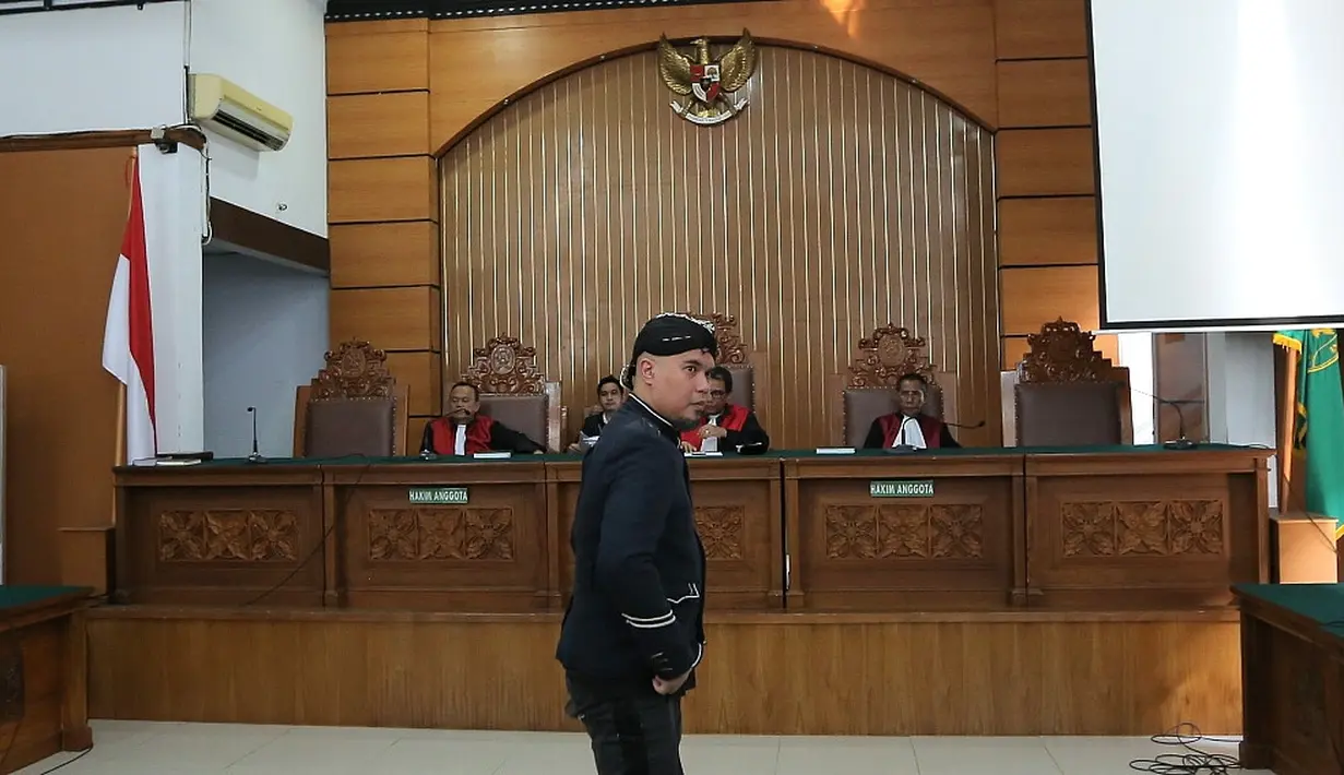 Ahmad Dhani di PN Jaksel