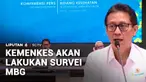 Kementerian Kesehatan rencananya akan mensurvei status gizi anak sekolah yang mendapatkan program makan bergizi gratis (MBG). Tujuan survei untuk mengevaluasi dampak MBG terhadap status gizi anak.