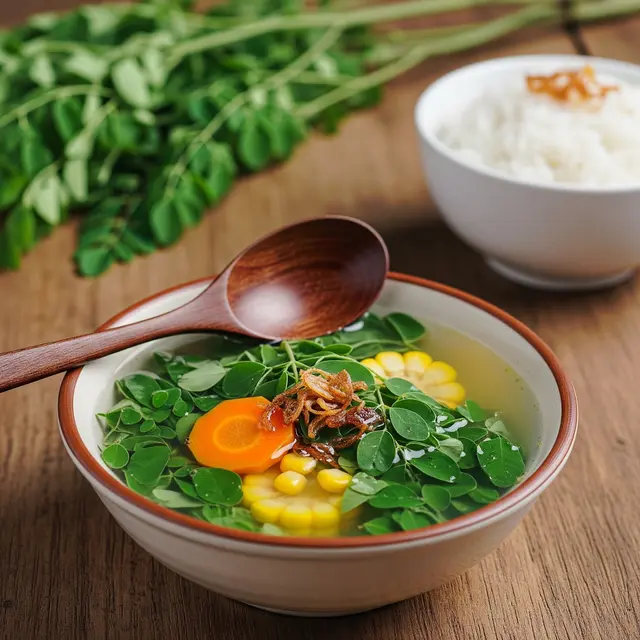 Resep Sayur Bening Daun Kelor