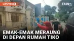 Viral! Emak-emak Berupaya Buang Aura Negatif di Rumah Tiko