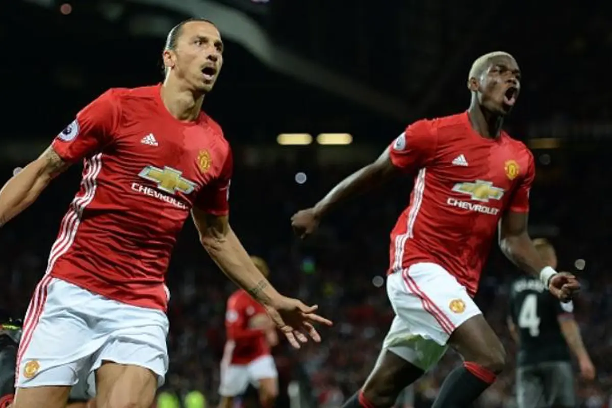 Zlatan Ibrahimovic dan Paul Pogba