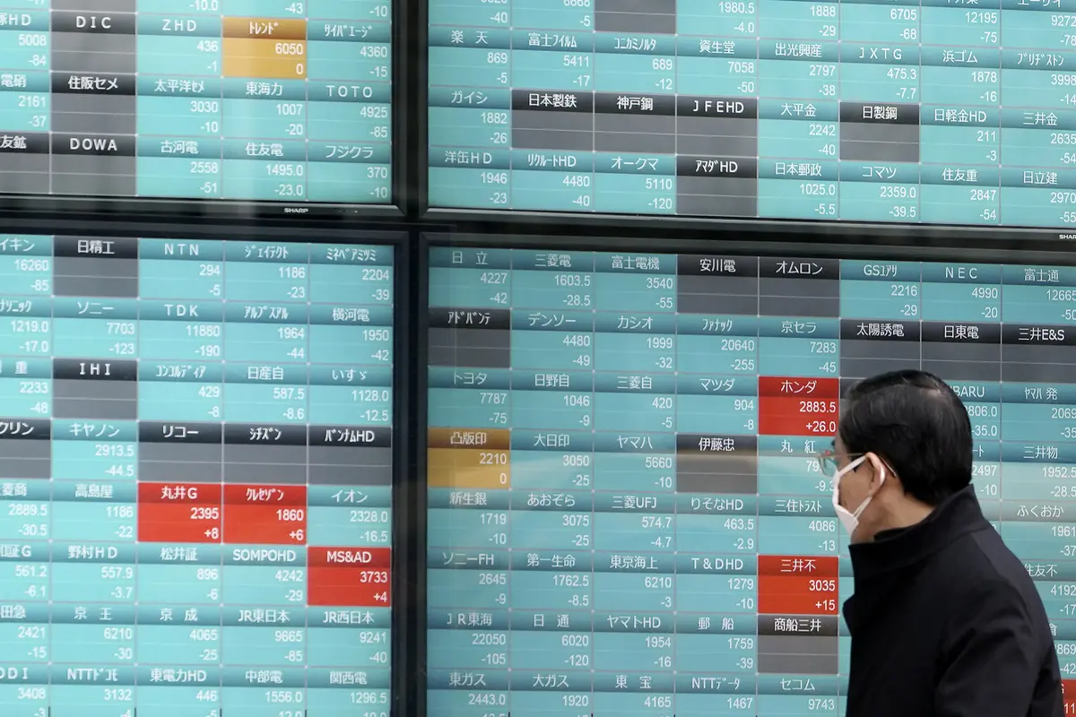 Pasar Saham di Asia Turun Imbas Wabah Virus Corona