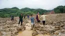 Terjangan Topan Yagi menyebabkan sejumlah bencana, diantaranya banjir, tanah longsor serta kerusakan pada sejumlah bangunan, hingga gangguan pada sektor bisnis dan industri. (Foto: AFP)