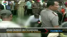 Pelaku pembunuhan jenazah wanita tersebut adalah anak kandung korban. 