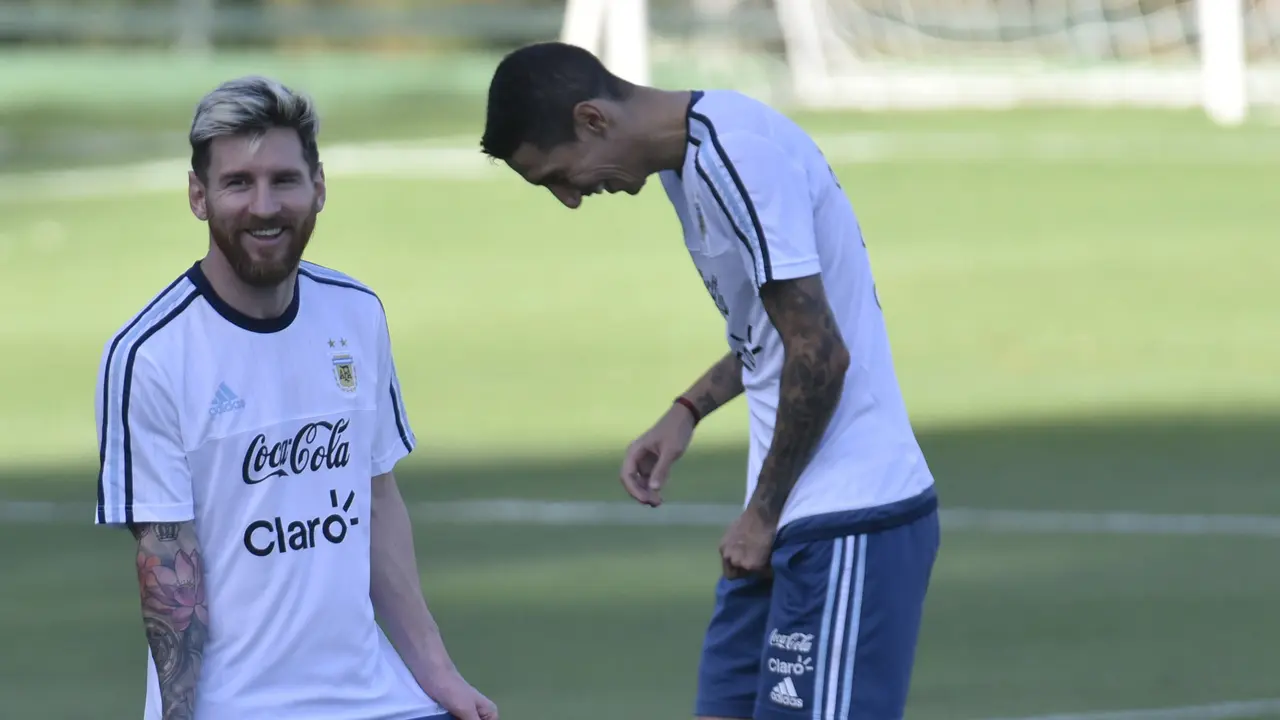 Intip Latihan Lionel Messi Bersama Timnas Argentina
