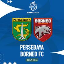 Persebaya Surabaya Vs Borneo FC, BRI Super League. (Bola.com/Wiwig Prayugi)