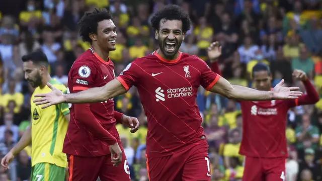 Foto: Daftar 7 Pemain Tertajam di Laga Pembuka Liga Inggris Sepanjang Masa, Jamie Vardy dan Mohamed Salah Berpeluang Pertajam Rekor