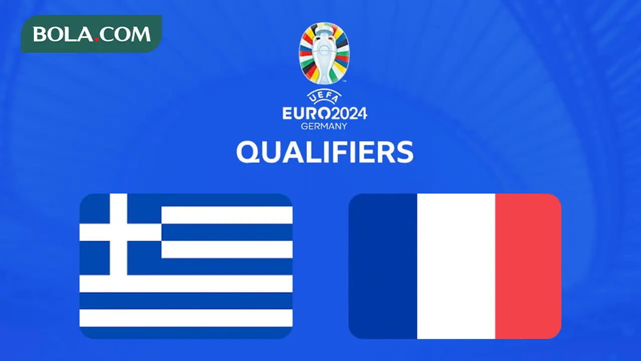 Kualifikasi Piala Eropa 2024 - Yunani Vs Prancis