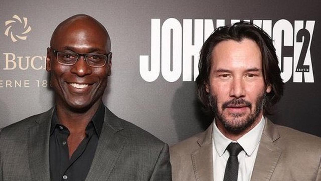Keanu Reeves dan Lance Reddick.
