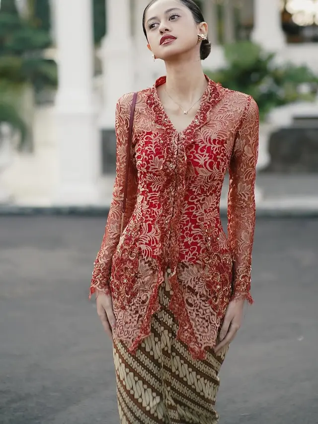 Asila Maisa saat Dampingi sang Ayah, Ramzi di Upacara Kemerdekaan ke-80 di Cianjur. [@therealasilamaisa]