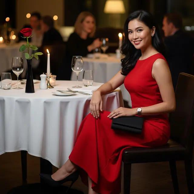 Outfit Dinner Valentine
