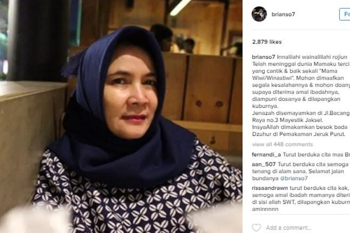 [Bintang] Winastiwi, ibunda Brian Sheila on 7