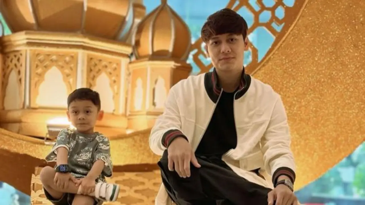 Anak Rizky Billar curi perhatian lewat gaya modis (credit: instagram.com/rizkybillar/levianbillar)