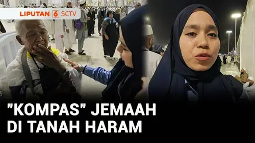  Bak "Kompas", Petugas Haji Bantu Jemaah Calon Haji yang Tersesat di Makkah
