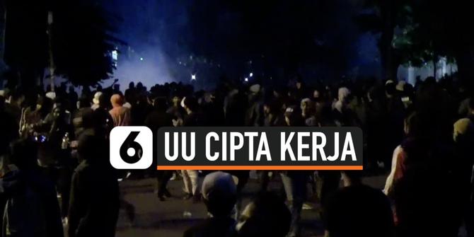 VIDEO: Polisi Mensinyalir Ada Masa Pendemo Lain Pemicu Bentrokan
