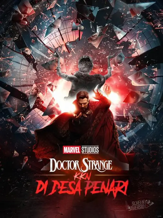 6 Editan Poster KKN di Desa Penari Kolaborasi Dr. Strange 2 ala Netizen, Kocak