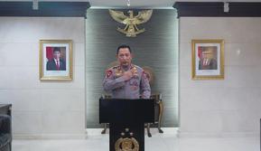 Kapolri Jenderal Polisi Drs. Listyo Sigit Prabowo, M.Si memberikan pembekalan dalam rangka Program Kegiatan Bersama Kejuangan T.A. 2022 di Sespim Lemdiklat Polri Lembang, Jawa Barat, Selasa (17/5/2022). (Ist)